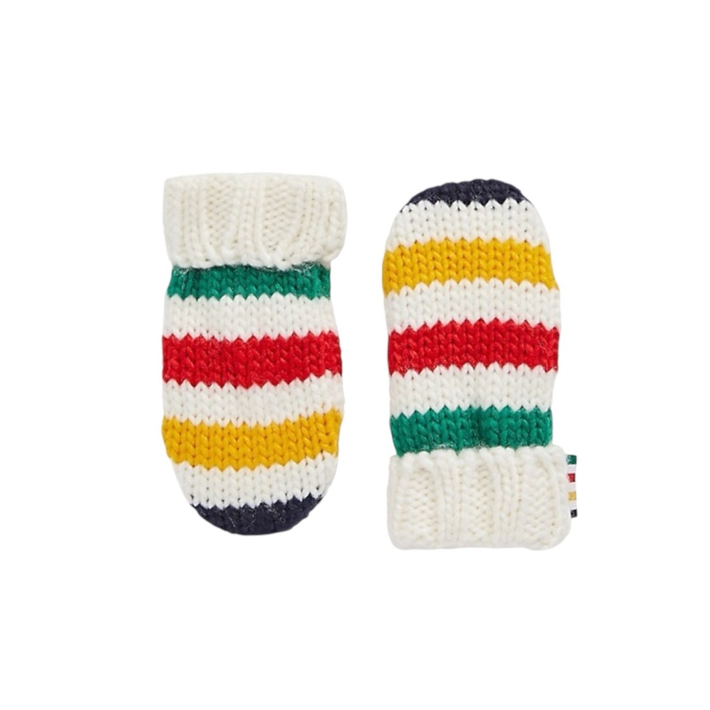 Hudson’s Bay Company HBC Stripes Infant Mittens in Classic Multistripe